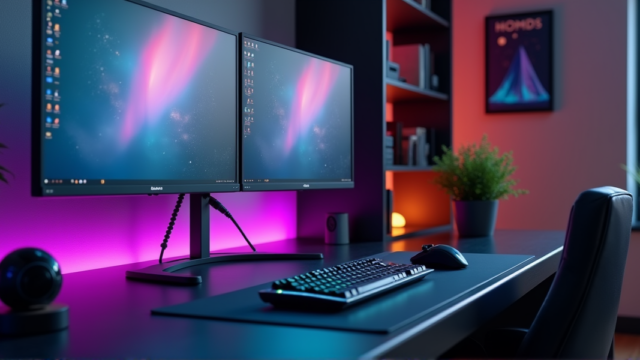 Gaming-Zimmer einrichten: Beleuchtung, Kabelmanagement & Deko-Ideen