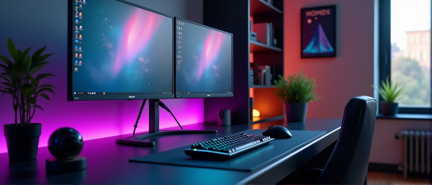 Gaming-Zimmer einrichten: Beleuchtung, Kabelmanagement & Deko-Ideen